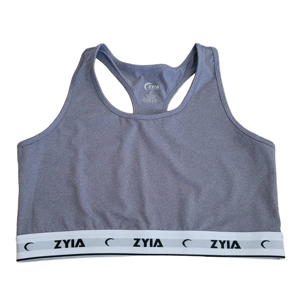 ZYIA Other - Copied - Zyia Active Women's Gray White Light Athletic Hiking Support Bra M